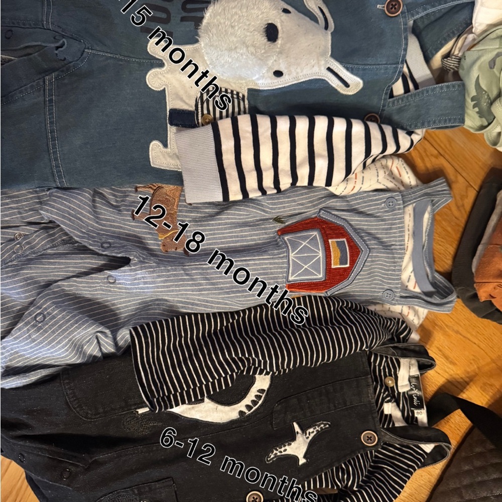 Baby Overalls and Rompers Set